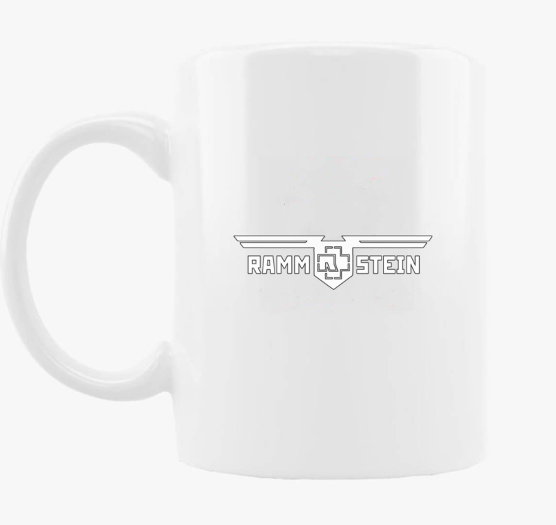 Rammstein logo skodelica