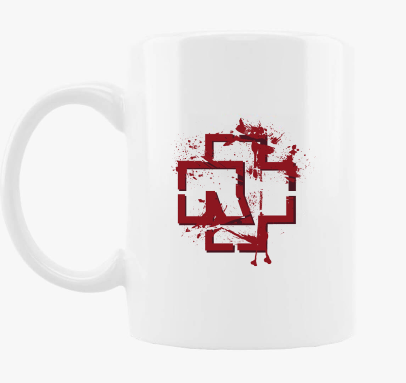 Rammstein logo skodelica