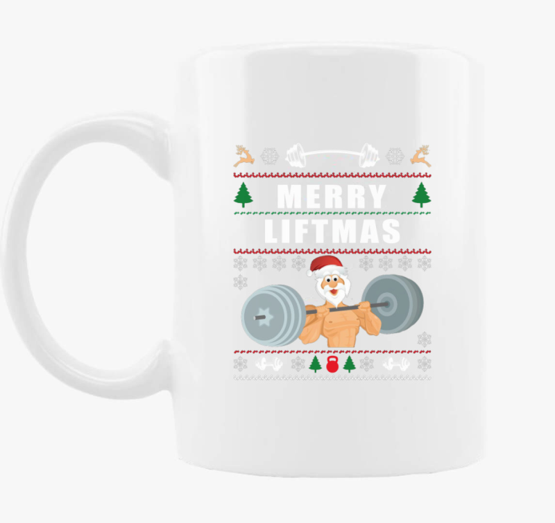 Merry liftmas skodelica