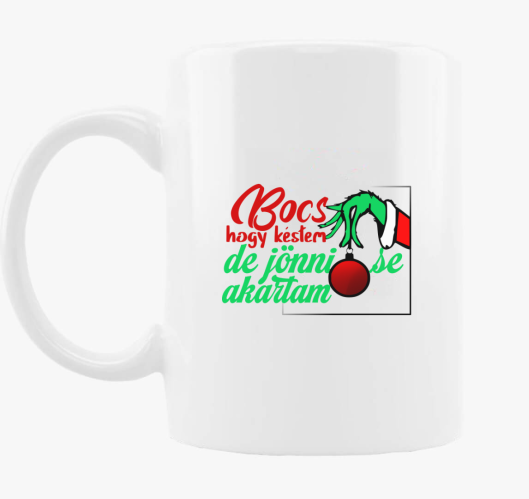 Bocs hogy Grinch skodelica