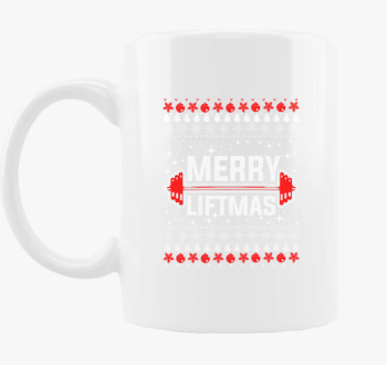 Merry liftmas skodelica