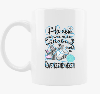 Ha ne velem cica gombolyaggal skodelica