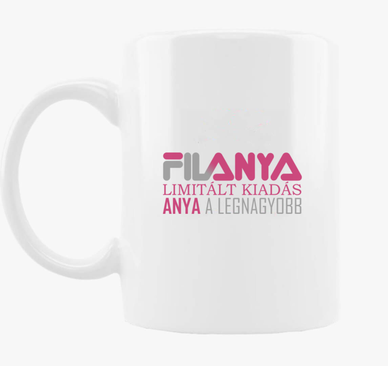 Mama fila feliratos skodelica