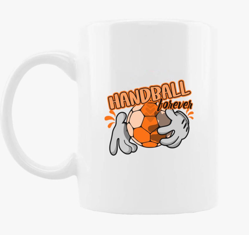 Comic handball skodelica