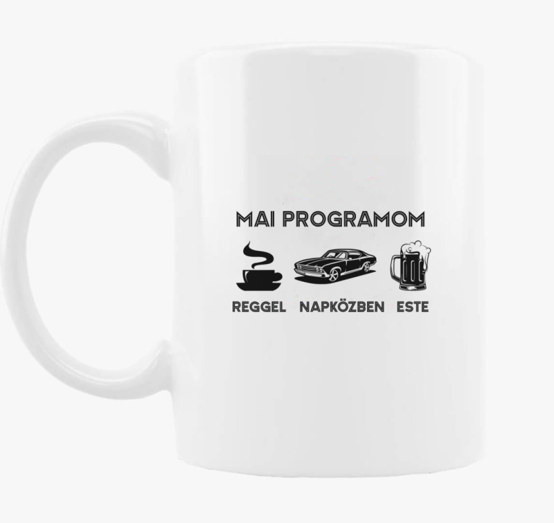 Napirend mai programom skodelica