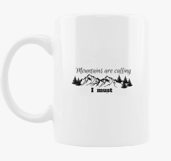 hegyek mennem kell skodelica - angol