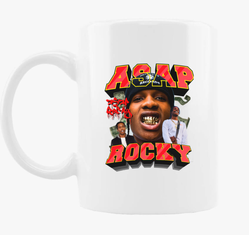 ASAP Rocky aranyfog skodelica