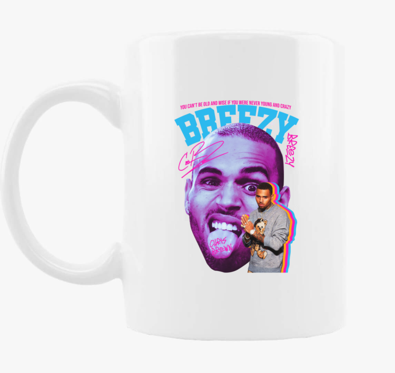 Chris Brown skodelica