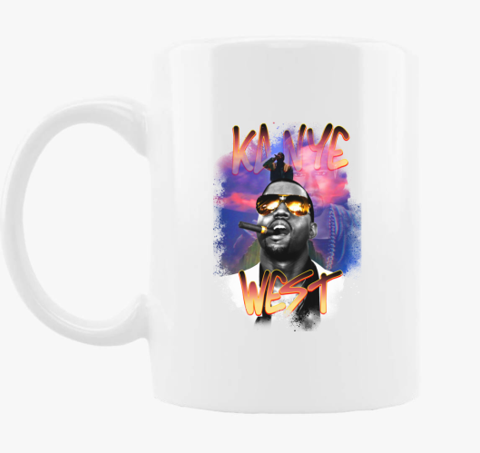 Szivaros Kanye West skodelica