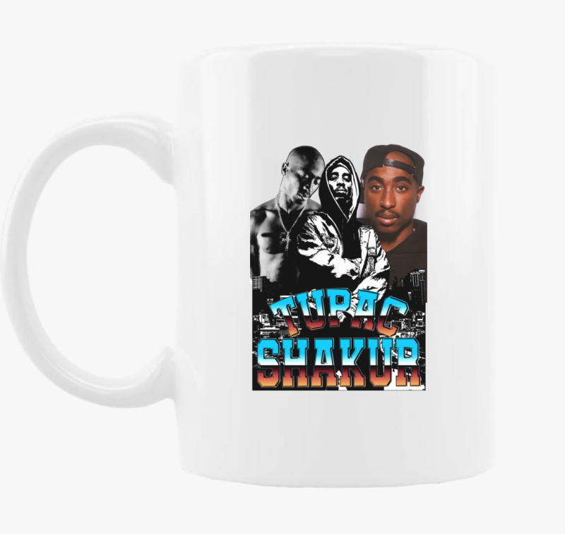 Tupac rapper skodelica