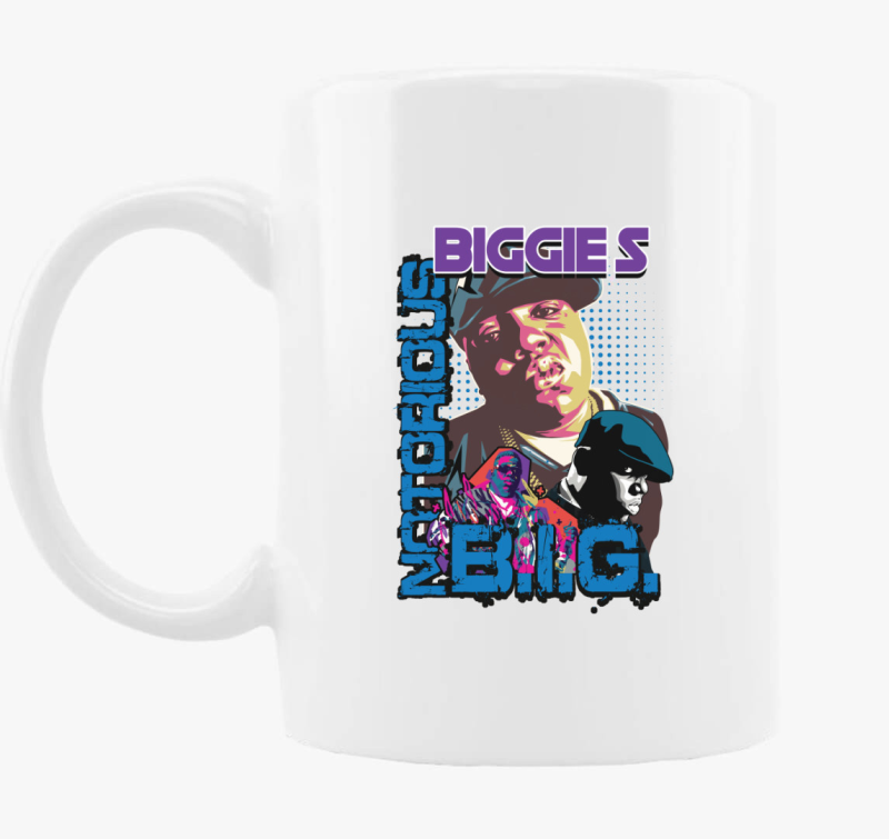 Notorious B.I.G rapper skodelica