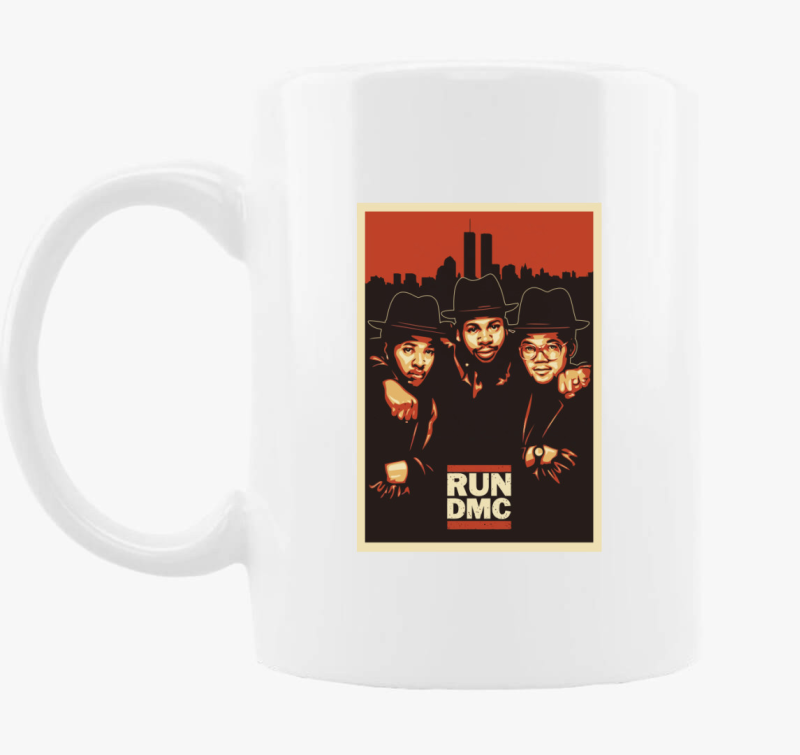 Run DMC plakat skodelica