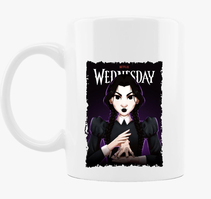Wednesday artwork skodelica