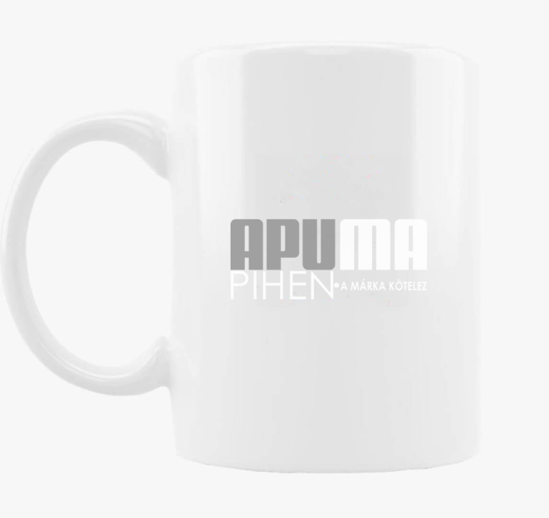 Apuma pihen skodelica