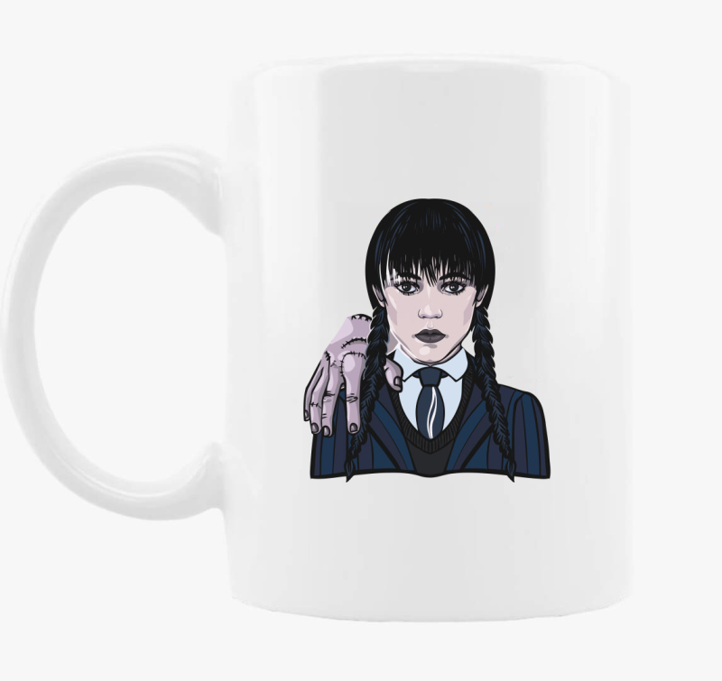 Wednesday in karakter skodelica