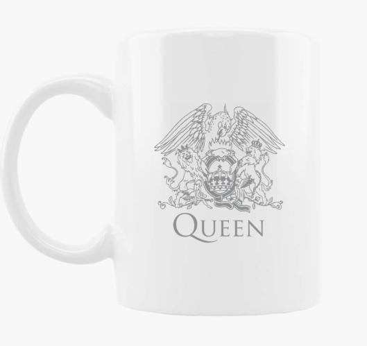 Queen logo skodelica
