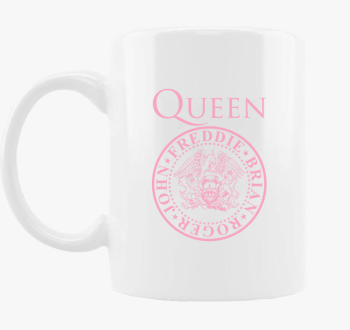 Queen logo bandatagokkal skodelica