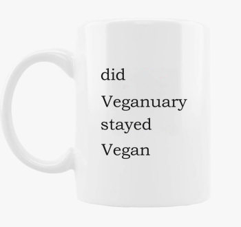 Did Veganuary skodelica