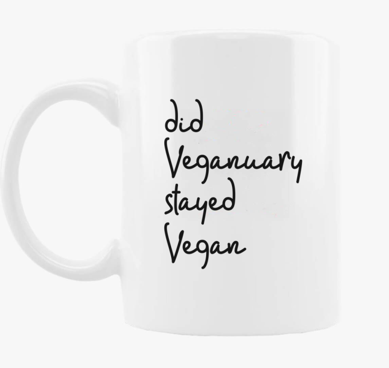 Did Veganuary skodelica