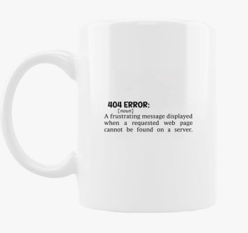 404 Error Dictionary skodelica