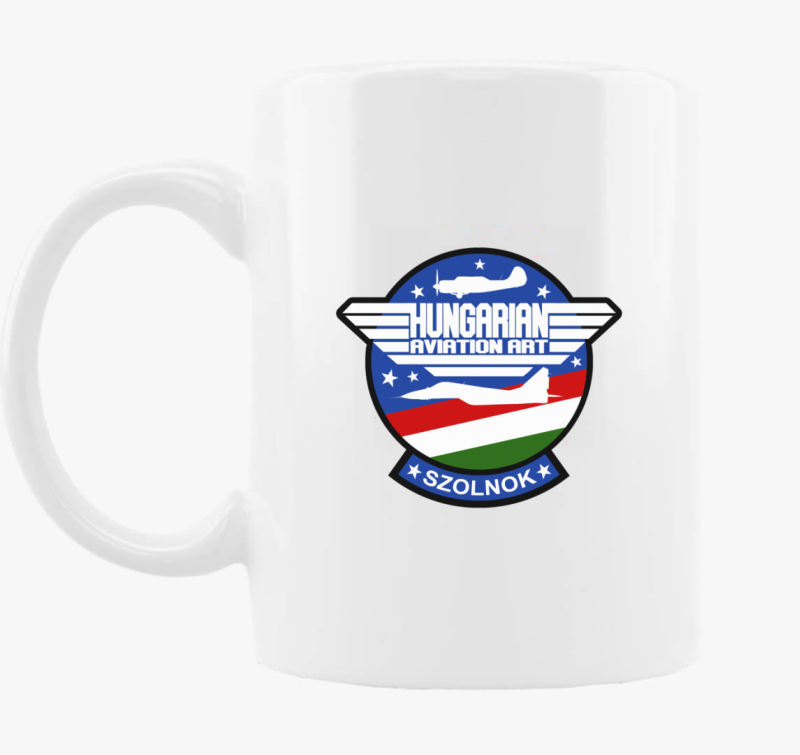Hungarian Aviation Art Patch skodelica