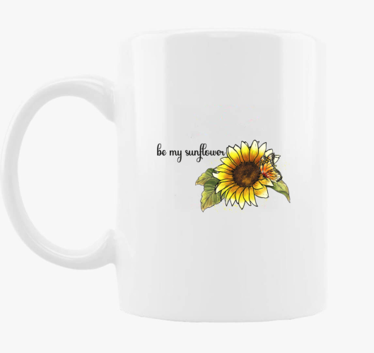 Be my sunflower skodelica