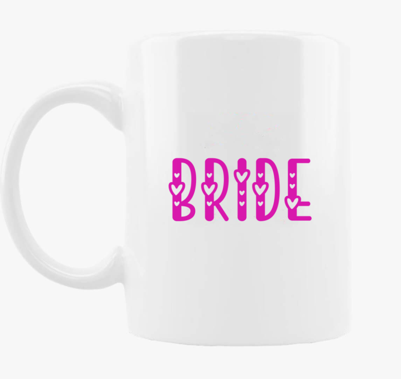 Bride pink skodelica