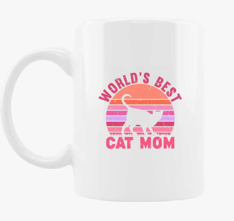 Best Cat Mom skodelica