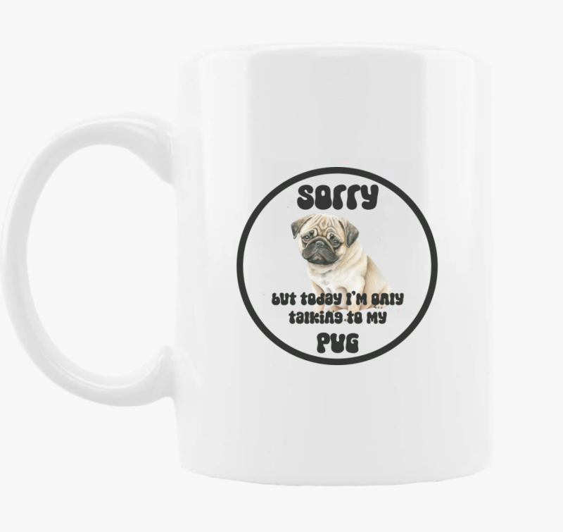 Talking Pug skodelica