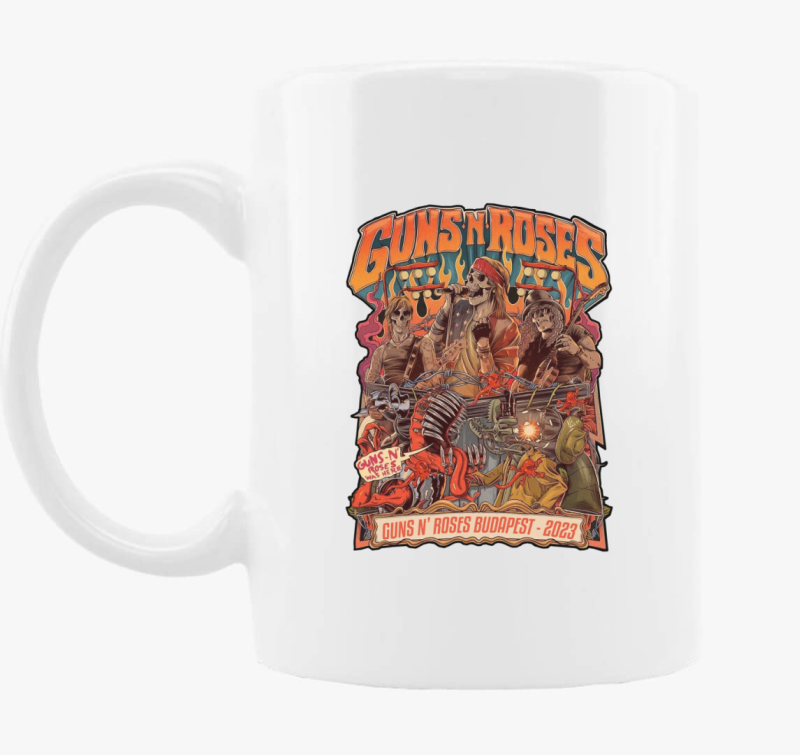Guns N' Roses 2023 - Budapest skodelica