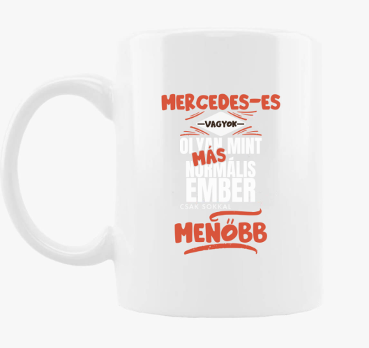 Mercedeses sem olyan kot ember...