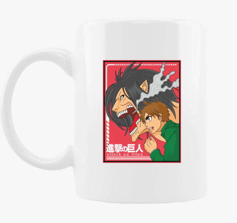 Attack on Titan Eren Yeager skodelica