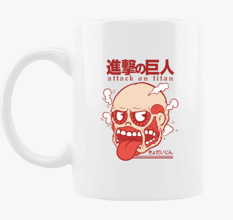 Attack on Titan - sziluett skodelica