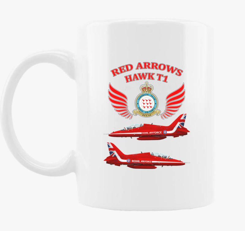 Red Arrows skodelica