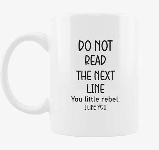 do not read skodelica