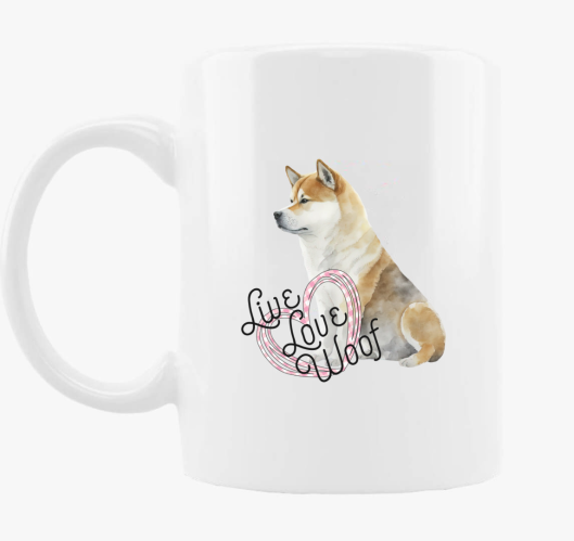 Akita skodelica