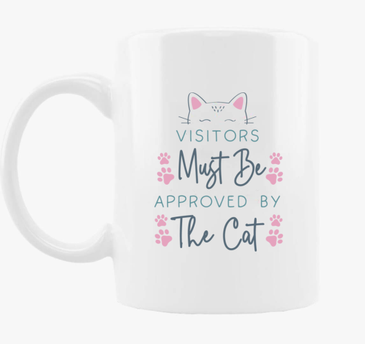 Visitors Cat skodelica