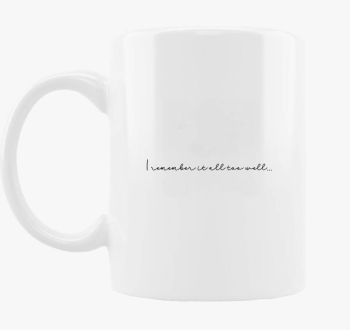 All too well taylor swift skodelica