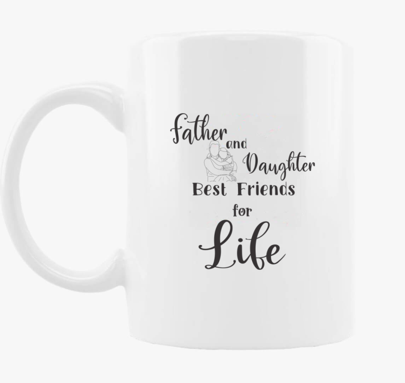 Father and Daughter ff skodelica