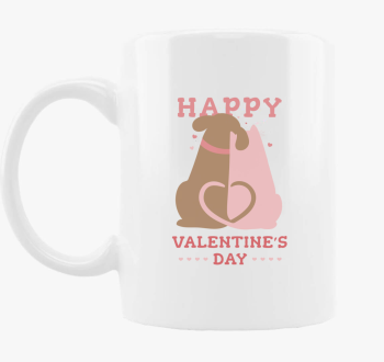 Boldog valentin napot skodelica