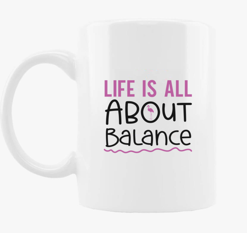 Flamingo life skodelica