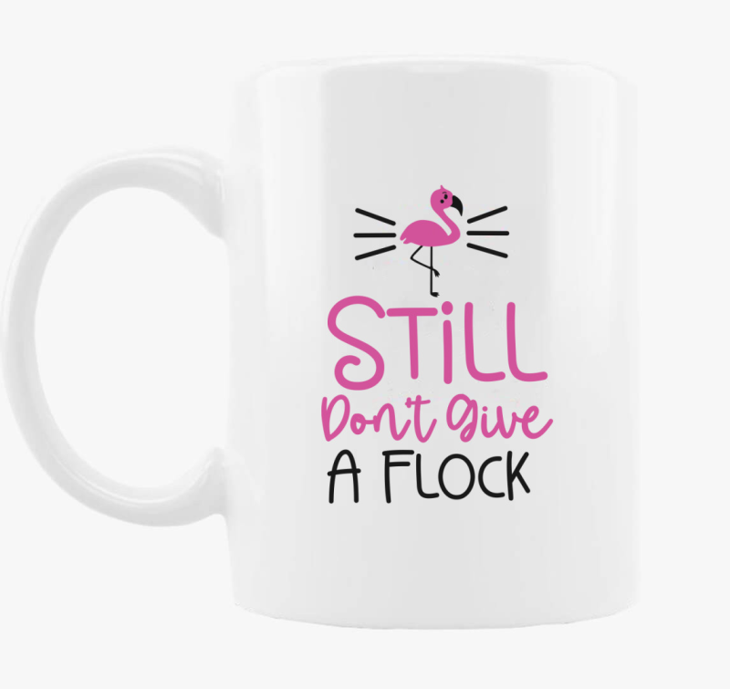 Flamingo flock skodelica