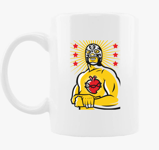 Lucha Libre skodelica