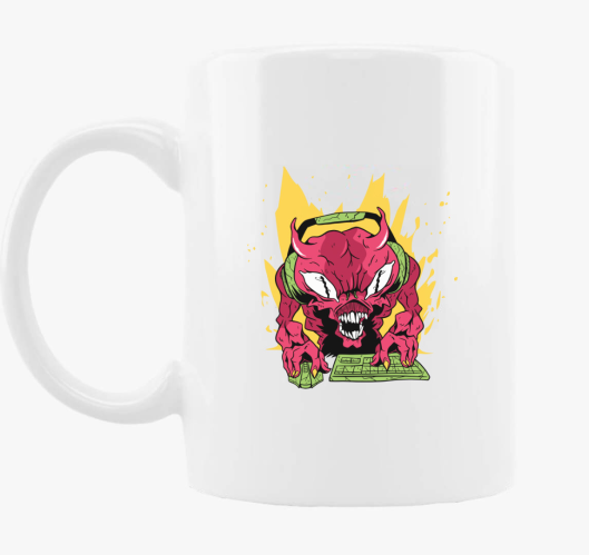 Gamer Rage skodelica