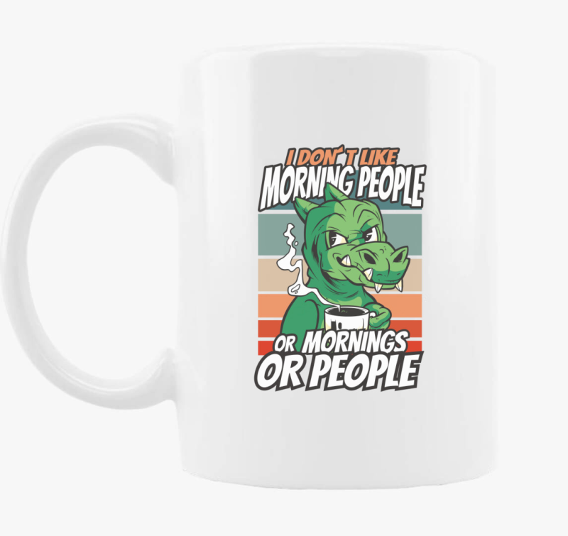 Ne szeretem reggeli embereket skodelica