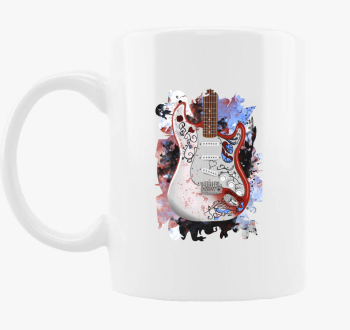 Jimi Hendrix kitara skodelica