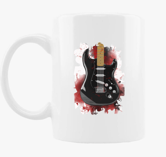 David Gilmour kitara skodelica