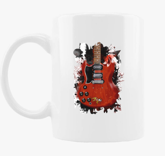 Tony Iommi Monkey kitara skode...