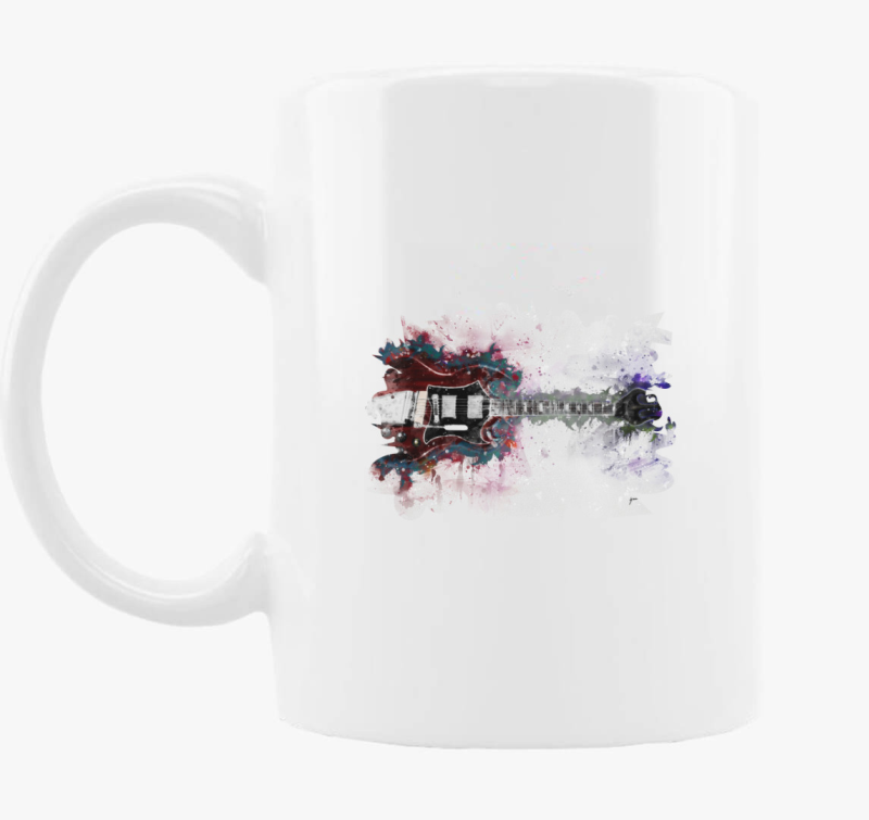 Angus Young Kitara skodelica