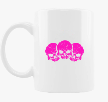 3 pink skulls skodel